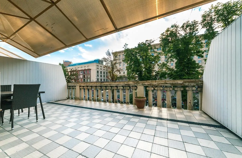 Apartment Kreschatik 21 With Terrace 2Br Kyiv Ukraine