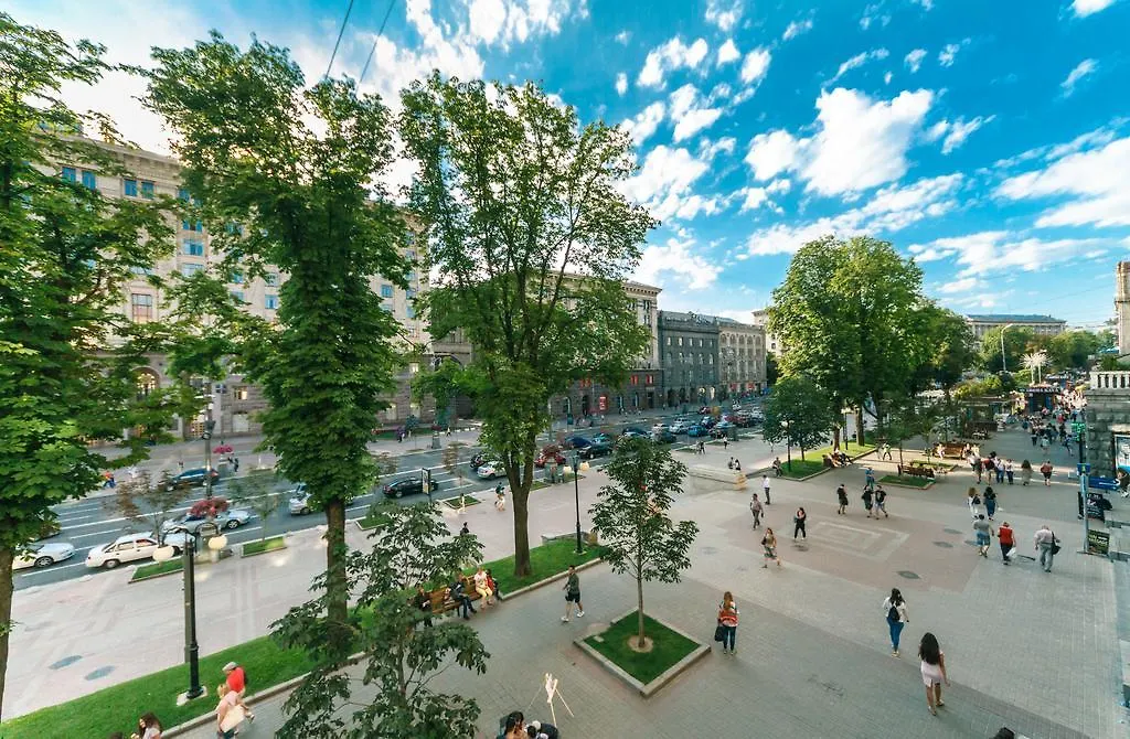 Apartment Kreschatik 21 With Terrace 2Br Kyiv